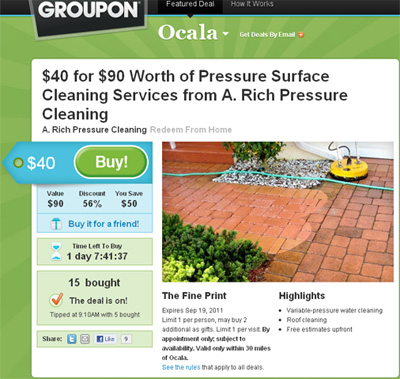 groupon deal